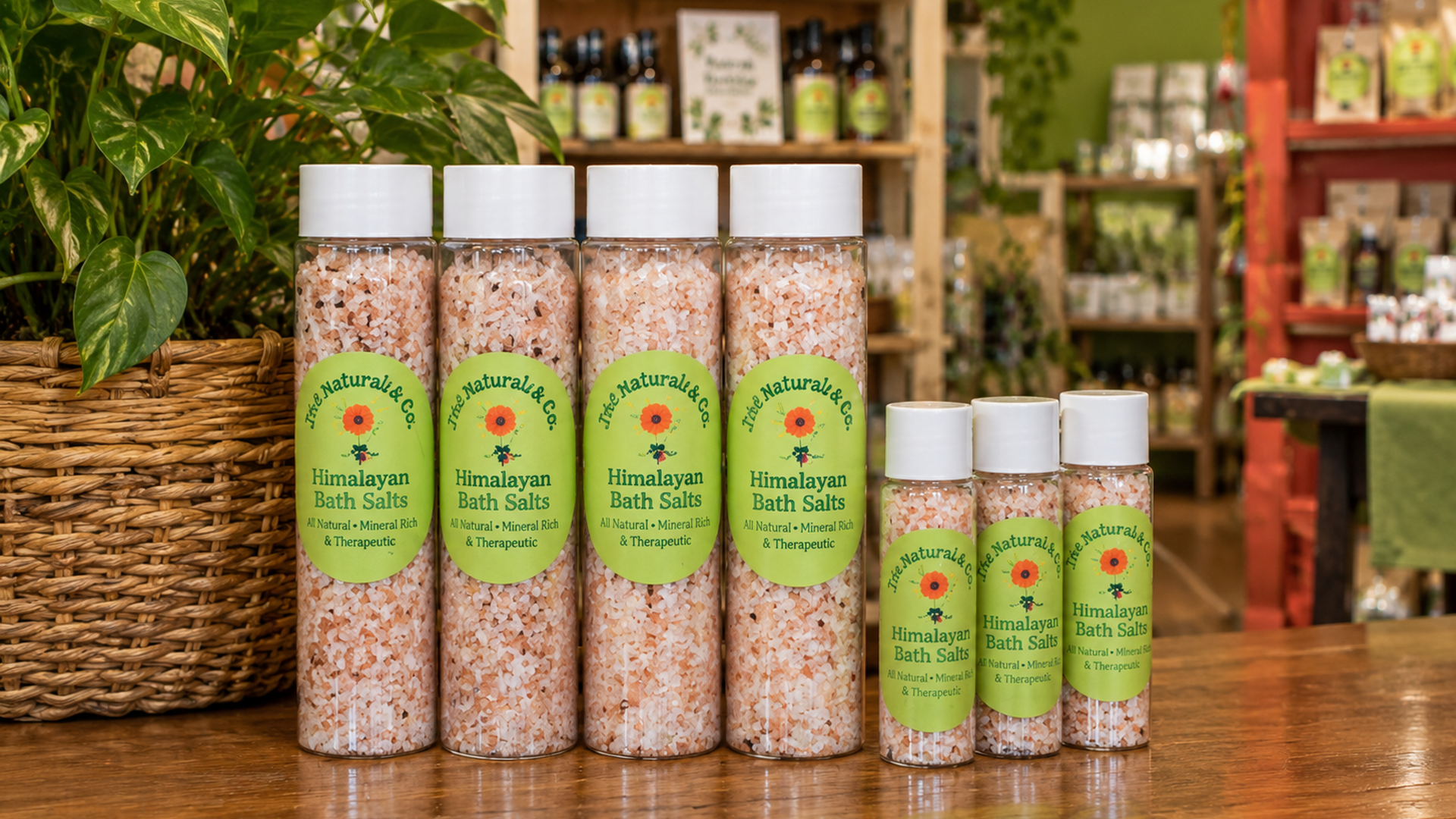 Just Naturals Himalayan bath salts