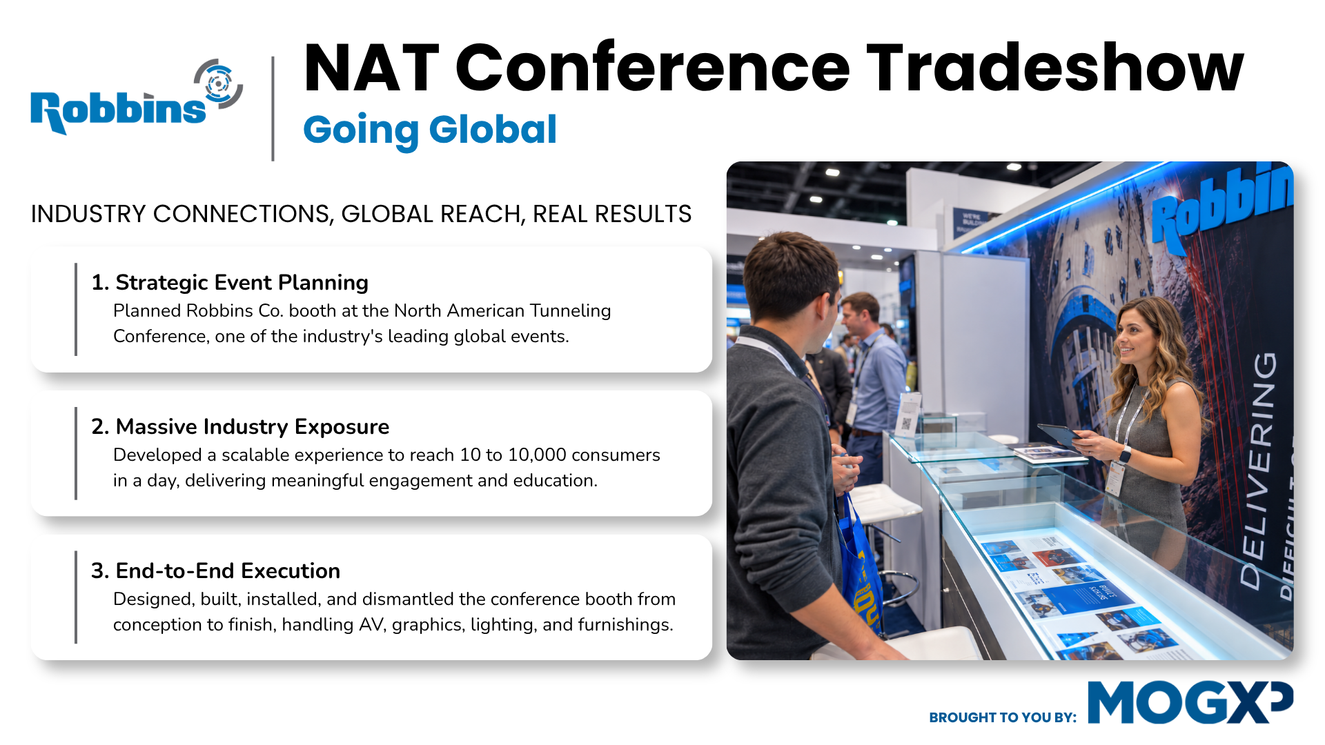 Robbins 2014 NAT Conference Tradeshow case study one-pager