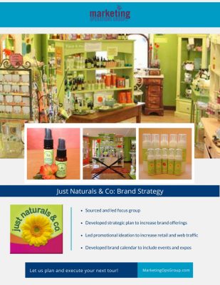 Just Naturals Case Study - experiential marketing
