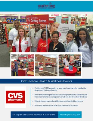 CVS- In-store Health & Wellness Event Case Study