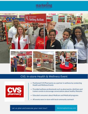 CVS- In-store Health & Wellness Events case study
